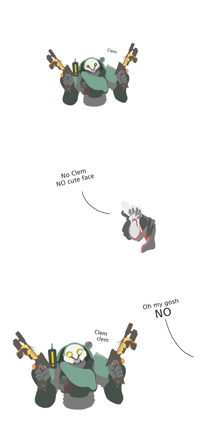 rcxdirectrix:  doodlerat:Clem Clem @acechse