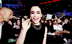 dailylilycollins:  Happy 25th birthday Lily Collins!  &ldquo;I think a woman’s