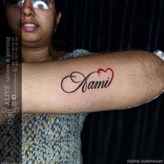 Share 84+ about harshal name tattoo best .vn