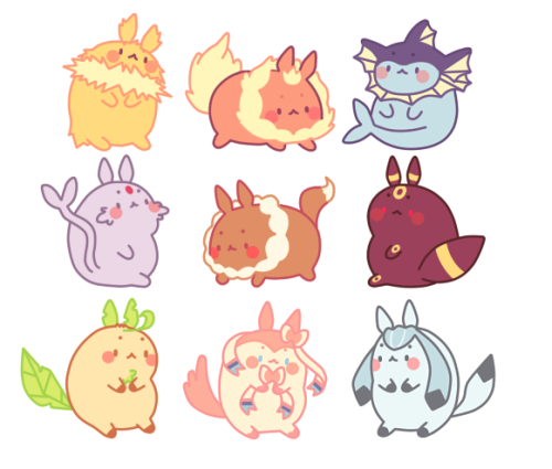 Eeveelution bbs  ♡ My Redbubble