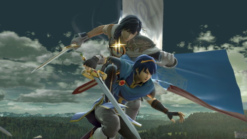 Zero: &hellip;What the hell are you two doing?Chrom: THIS IS OUR COMBINATION ATTACK!!Marth: &