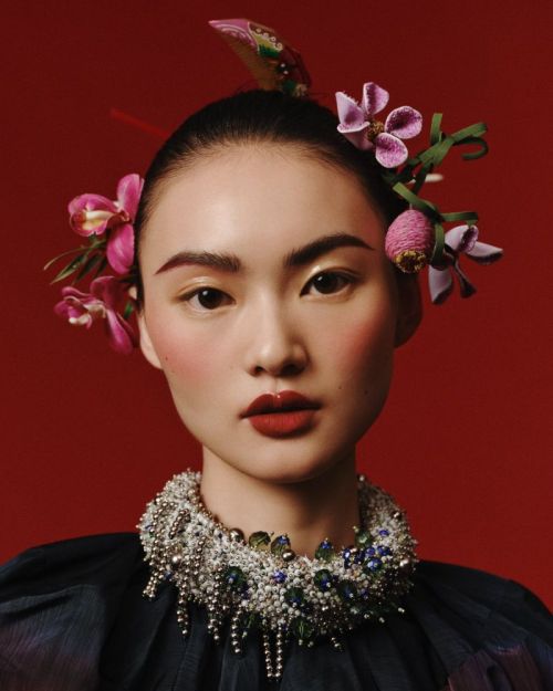 He Cong, photographed by Leslie Zhang and styled by Liu Xiao for Wallpaper Magazine China Edition Ma