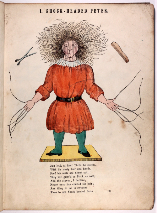 Struwwelpeter Heinrich Hoffman Early English Edition c1860 