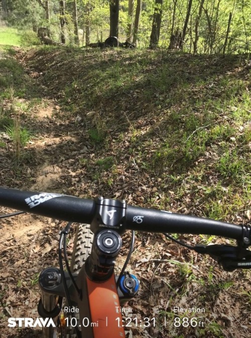 thesoutherngentlemanworld:Nice leisurely ride this morning on the trails. Weather was brisk which ma