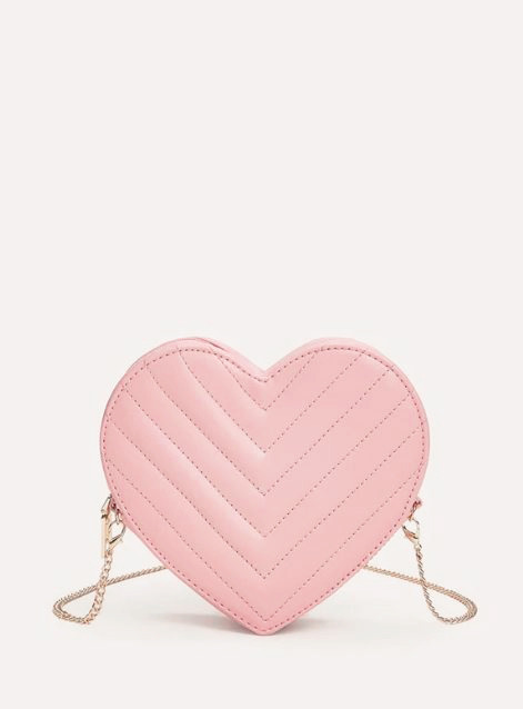 softjoy:heart shaped crossbody bag  // .00more: