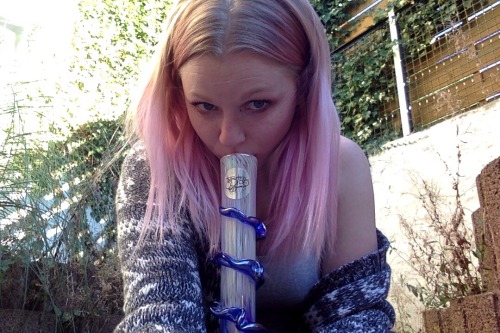 baebeebunny:In my garden of weeds smoking weed