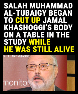 liberalsarecool:  cadof: Jamal Khashoggi’s killing took seven minutes, Turkish source tells MEE https://www.middleeasteye.net/news/exclusive-khashoggi-829291552 Trump will call the murderers ‘fine people’.