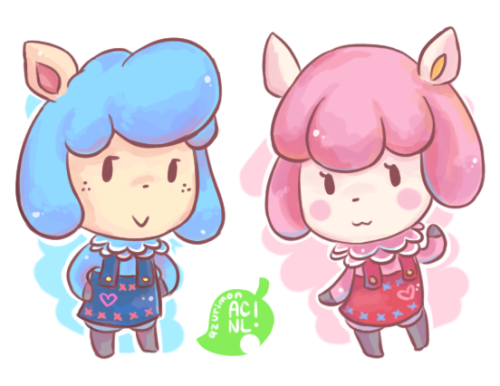 ~*preview for the AC: New Leaf stickers i’m working on*~