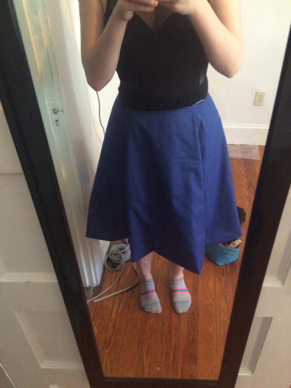 Skirt for lapis lazuli almost done =]