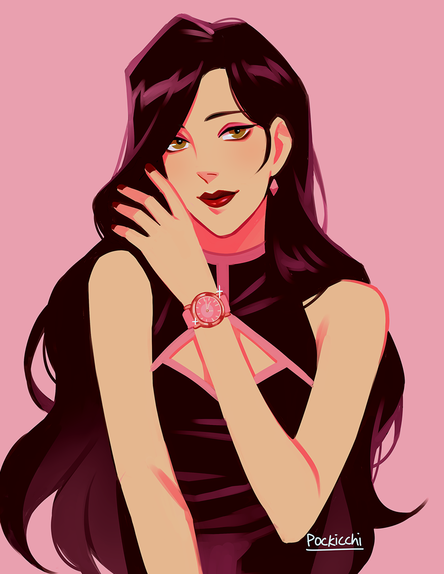 pockicchi: i did a collab with @KLASSE_14 ! ft asami with miss volare powder 