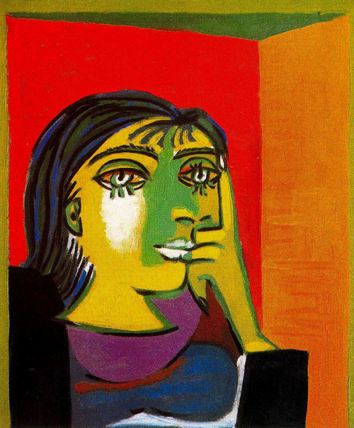 artist-picasso: Portrait of Dora Maar, 1937, Pablo Picasso ✈︎.