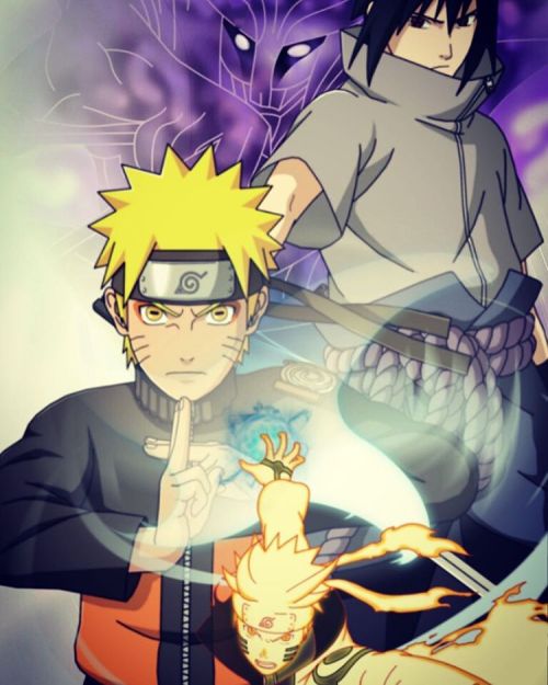 New Naruto v Sasuke wallpaper I created! #animewallpaper #uzumakinaruto #naruto #narutouzumaki #sasu