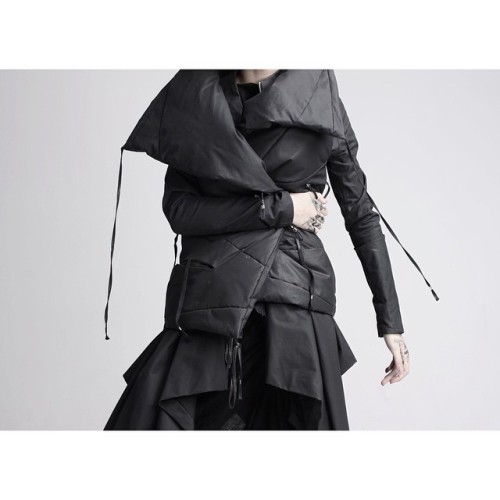 roymag: Vest &amp; jacket #139DEC for #baddesign139 store #avantgarde #black #avangard #avangard