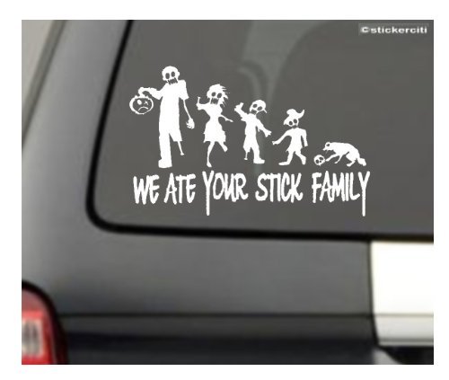 obsessedwithskulls:Who wouldn’t want this on the back of their car?AVAILABLE HERE