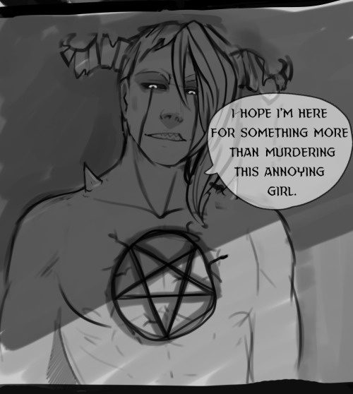 originalike:Satanics trying to summon a demonI’m the worst thing doing comics I hope you all can und