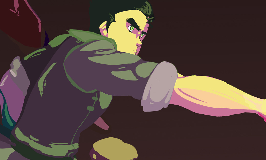 ceshira:  ceshira:  Drew this thing last night for the LOK fanart Contest. Last time