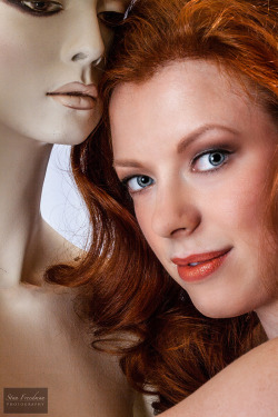 stanfreedmanphoto: Models and Mannequins Series - Set #6 Stan Freedman Photography Model - Augusta Monroe Mannequin - Dolores 