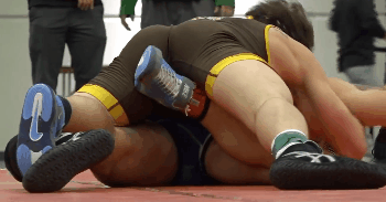 wrestleman199:  laying on top and resting on his opponent