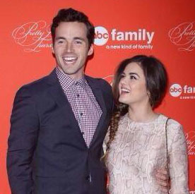 ezriagame:  “There’s something about her that draws you in,” says Ian Harding, one of her costars on PLL. “She’s beautiful, but she is also funny and throws herself into everything.”