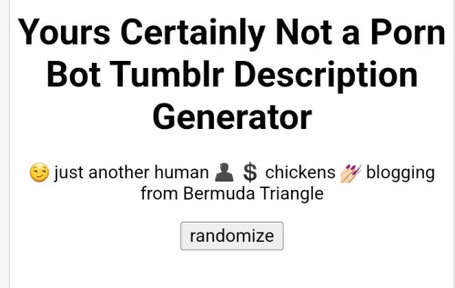 Definitely Not The Words Of A Bot Pretending To Be Human..."just Another Human"