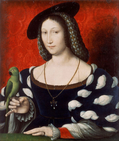 Marguerite d'Angoulême by Jean Clouet, circa 1527