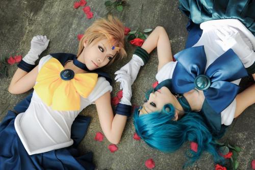 Sailor Moon - Sailor Neptune & Sailor Uranus