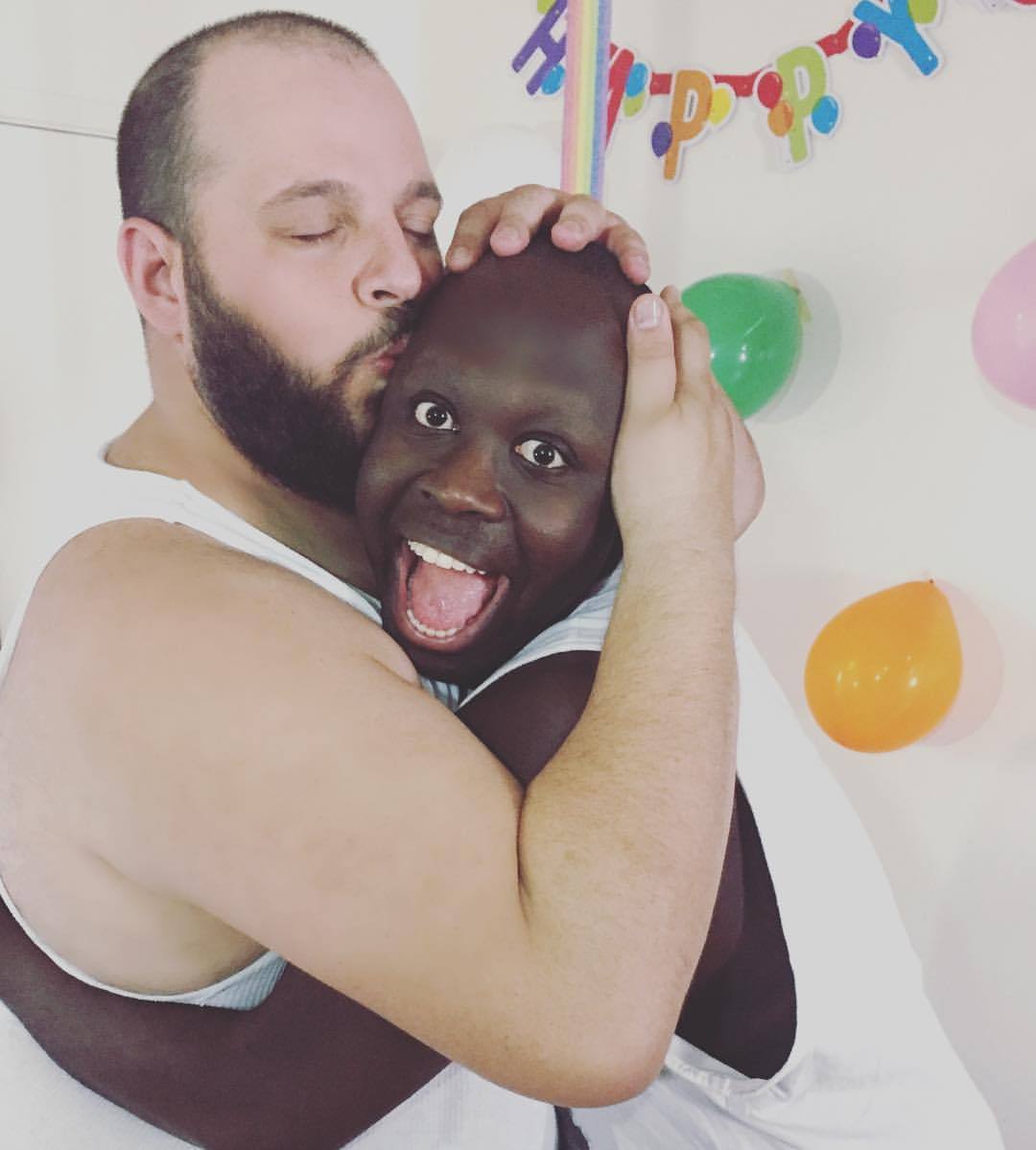 whatsupdanny:  Making funny thangs for the internets with @bobthedragqueen