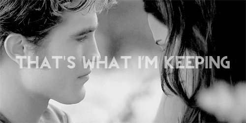 stupidlamb-s:“You’ll always be my Bella, you’ll just be a little more durable.”I sighed and let my e