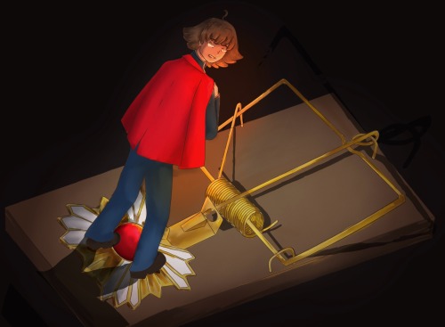Mouse In A Trap