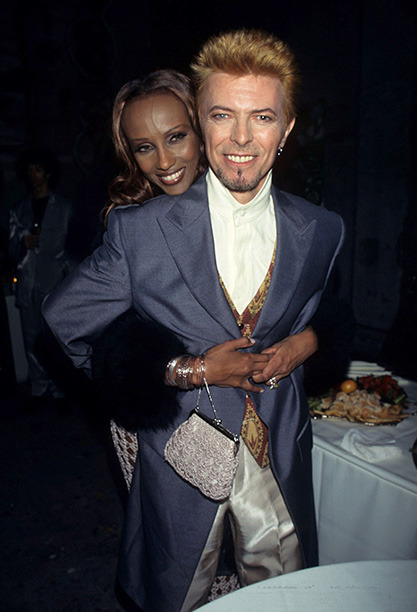 entertainmentweekly: A look back at David Bowie and Iman’s beautiful love story  