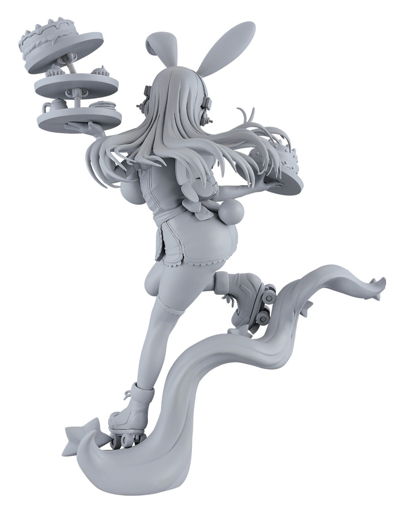 supersonicrocking:  Preview of the Super Sonico Future ☆ Waitress figure. To be