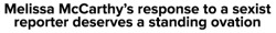 micdotcom:  Watch: The reporter’s response really brings her point about sexism home