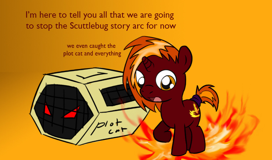 taboopony:  Shymod: O scuttlebug!Scuttlebug: no really.. wheres my ice cream… did