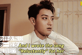 ztaohs:tao openly talking abt his ex in Reluctantly because he doesn’t hide anything from fans