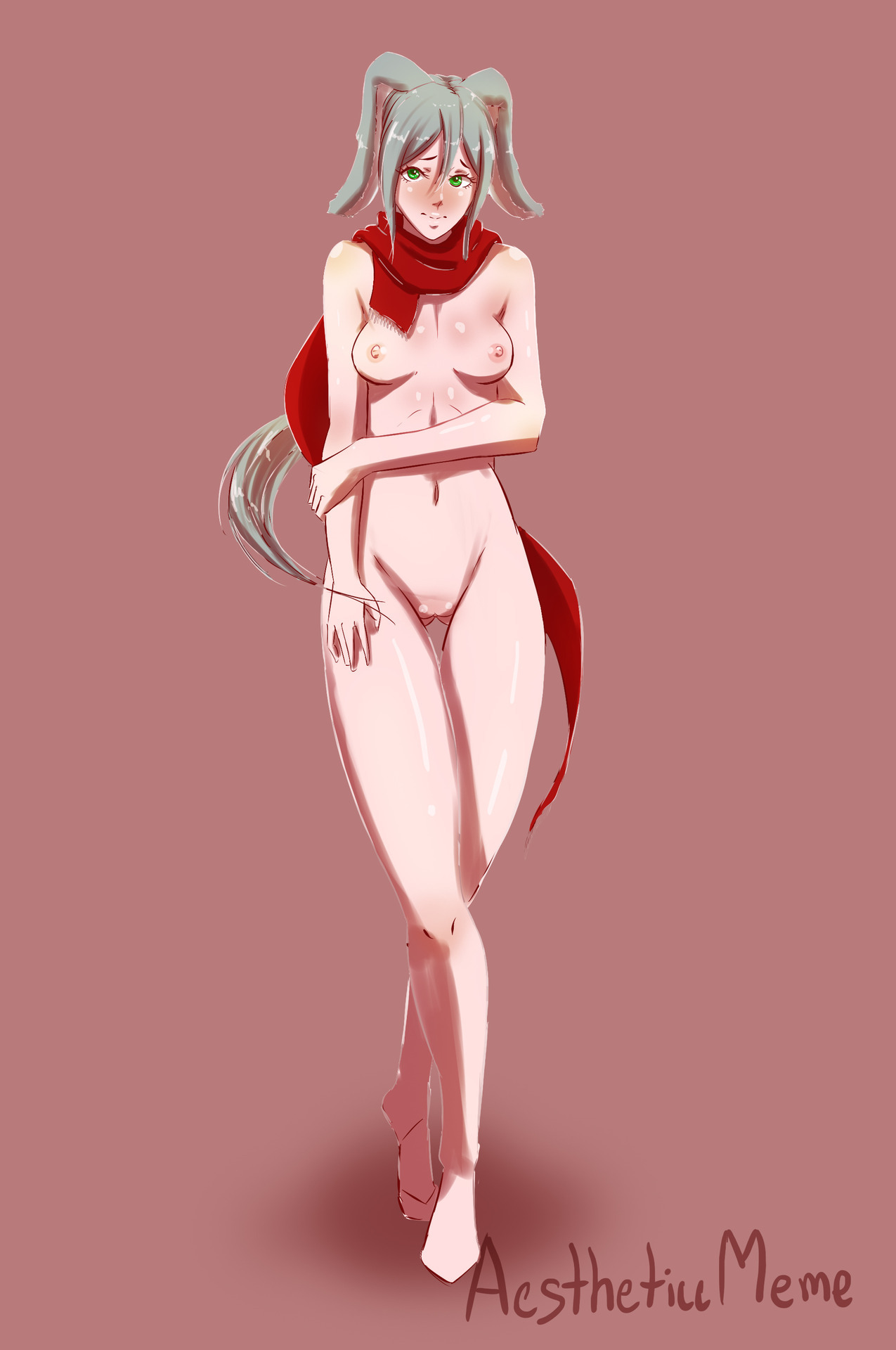 BunCommission for @sniphles2000 of their Faunus OC, Vit.I like tall girls, ok? And