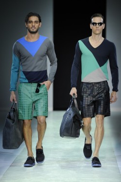     Emporio Armani Men’s RTW Spring 2014 Photo by Giovanni Giannoni  