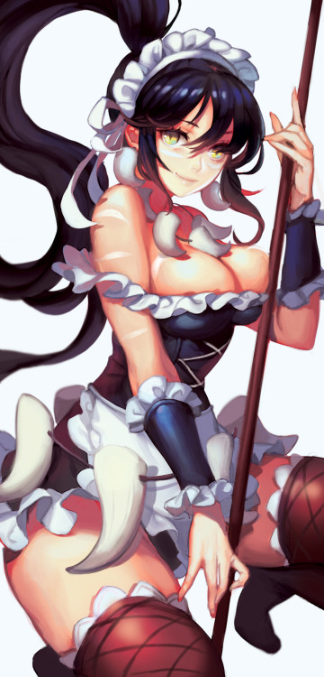 realotakuman:  「nidalee」/「AngShung」のイラスト [pixiv] 