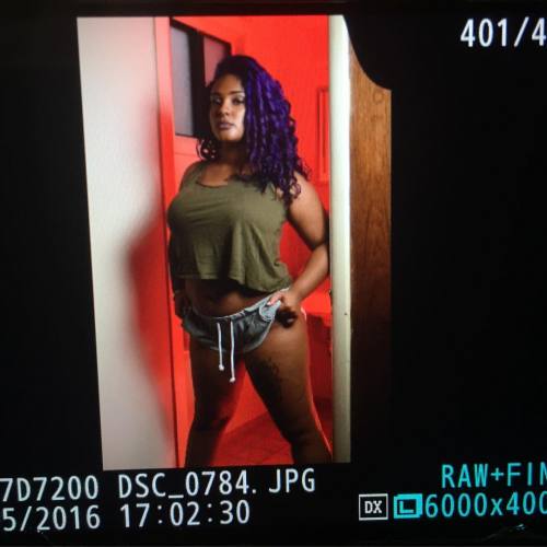 Porn photo #bts with @natural_alyza as we do our test