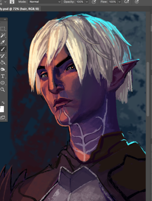 hattedhedgehog: Fenris WIP