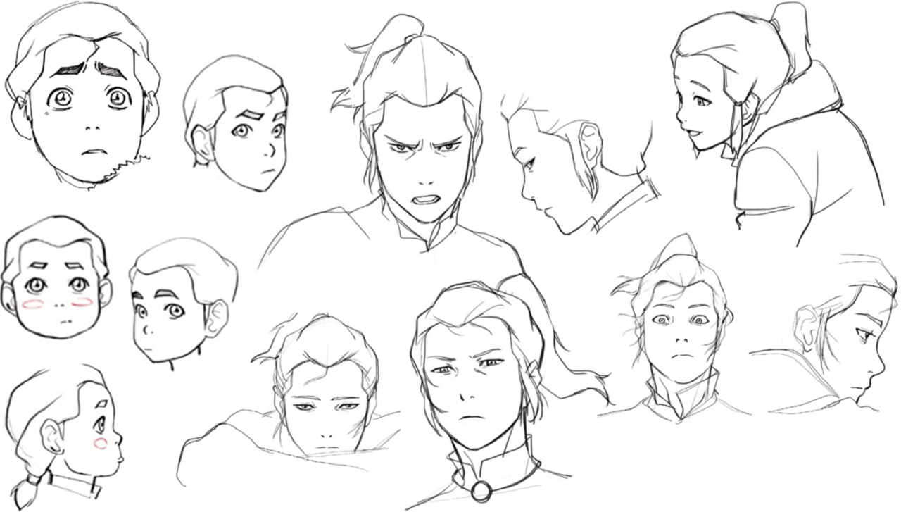 benditlikekorra:BK: Noatak and Tarrlok at their different young ages. I was expecting