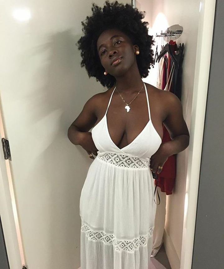 bigclitblackwomen: jazziedadd:  GorgeousDarkSkin. Ms Pauleoue.  Stunningly Beautiful.