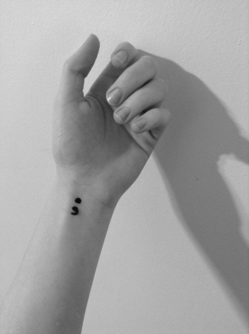 whispers-of-the-rain:April 16, 2014. A semicolon is used when a sentence could have been ended, but 
