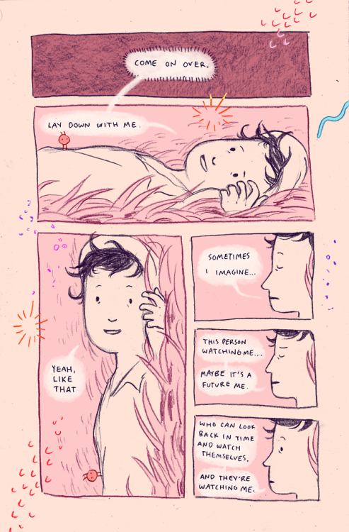 a comic for class! we were given a list of first sentences of books and movies and told to pick one 