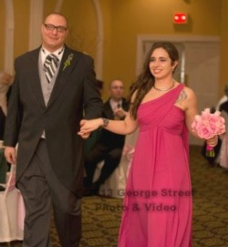 Sometimes we clean up nicely. My love, Dominic King and I, at my best friends wedding a few weeks ago. 😍😘❤️