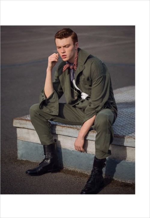 malemodelscene: Jake Shortall for Harper’s Bazaar Man Indonesia by Iakovos Kalaitzakis