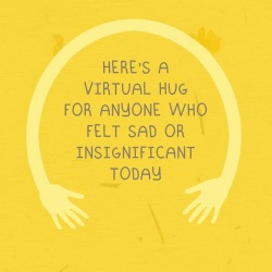 thetrevorproject:  whatthejules:Here is a #ChronicallyAwesome Hug for you.  And remember to hug someone in your life that you care about!