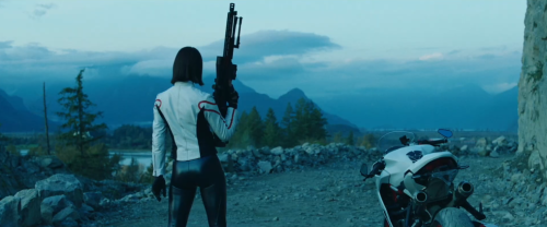 skylarkdragonstar: Sayaka as Lady Death in Sniper: Assassin’s EndSo her character’s name is Lady Dea