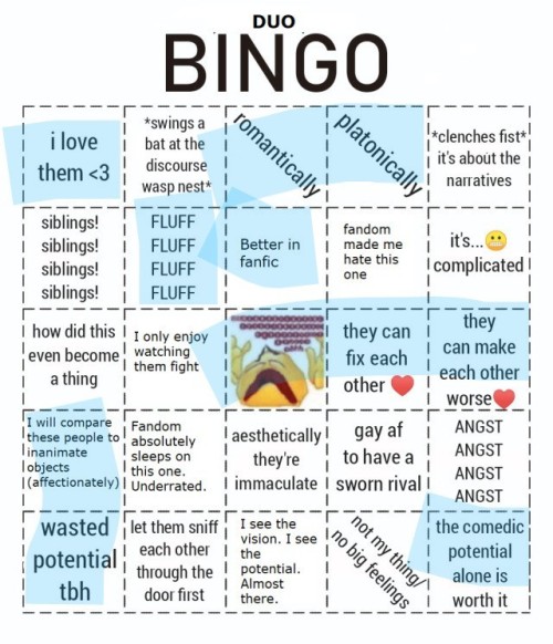 Have You Gotten Plas And Woozy Yet For That Bingo Meme