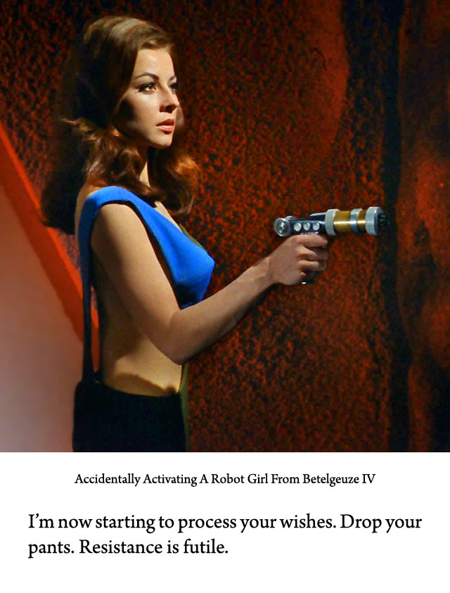 Is it a spoiler if I reveal that Andrea, the character played by Sherry Jackson in