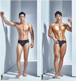 Artoffreddieniem-Blog: 【Mister International Korea 国际先生大赛选手韩国🇰🇷选区泳装花名册（选）】🏆🎊🌿（我选发的精选18位）记得吗？去年的竞赛选手都被P在芭比娃娃礼盒中😂